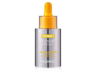 Сыворотка для лица с пептидами и комплексом витанола MEDI-PEEL Peptide 9 Vitanol Ampoule Pro, 30мл (8809941822243)