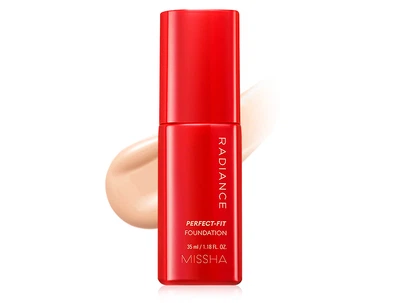 Стойкая тональная основа для лица Missha Radiance Perfect-Fit Foundation SPF 30 PA++ №23, 35мл (8809643525725)