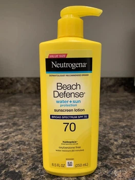 Водостойкий солнцезащитный лосьон Neutrogena Beach Defense с SPF 70 (250 мл)