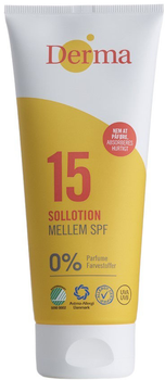 Przeciwsłoneczny lotion Derma Sun SPF 15 200 ml (5709954015270)