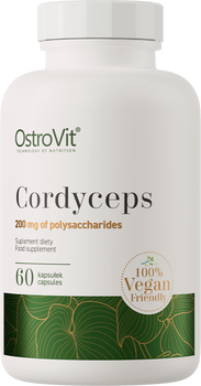 Харчова добавка OstroVit Cordyceps VEGE 60 капсул (5903933904931)