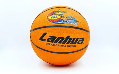 Мяч баскетбольний резиновый Lanhua Pro Liga All star G2304 Size 7