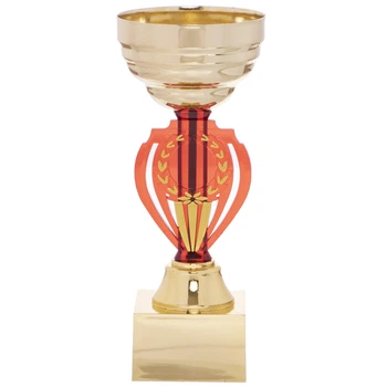 Кубок спортивный с местом под жетон приз спортивный SP-Sport Heroe 905C высота 19 см Gold