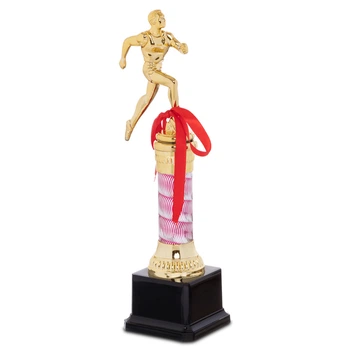 Награда спортивная легкая атлетика SP-Sport Heroe 3580-5 высота 28 см Gold