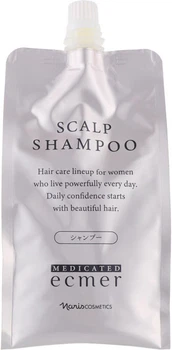 Шампунь Naris Cosmetics Ecmer Scalp Shampoo для чувствительной кожи головы дойпак 400 мл (4955814443887)