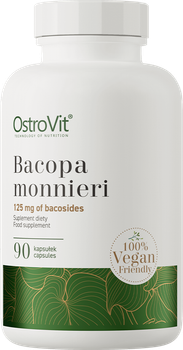 Харчова добавка OstroVit Bacopa Monnieri VEGE 90 капсул (5903246226607)