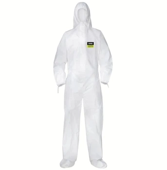 Костюм химической защиты Uvex 5/6 CLASSIC (XL) одноразовый с бахилами (41330)