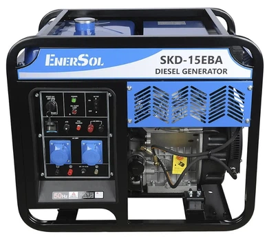Генератор дизельний EnerSol 12/13 кВт SKD-15EBA