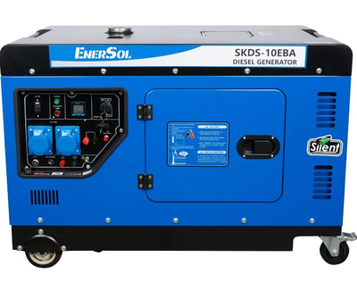 Генератор дизельный EnerSol 9/10 кВт SKDS-10EBA