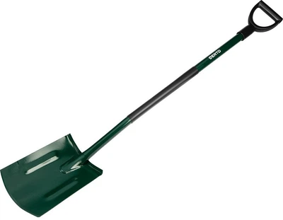 Szpadel prosty Verto metalowy trzonek plastikowy uchwyt 15G011-1 (5902062044785)