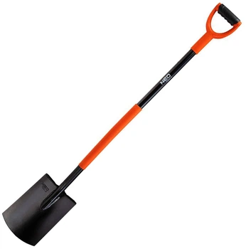 Szpadel prosty NEO Tools metalowy trzonek 95-007 (5907558433623)