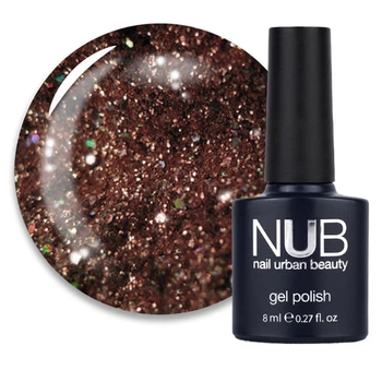 Гель-лак NUB 112 Capricornus бронза с блестками и слюдой 8 мл (096200206878)