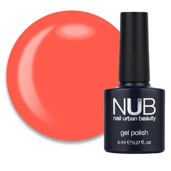 Гель-лак NUB 229 Colorful Flash насыщенный коралловый 8 мл (962002091731)