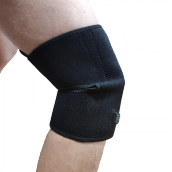 Наколінник з підігрівом та регулюванням температури з роботою від usb Бандаж на колінний суглоб з підігрівом
