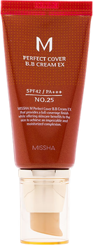 BB-крем Missha M Perfect Cover SPF42/PA++ Multifunctional 25 Warm Beige 50 мл (8809747940714)