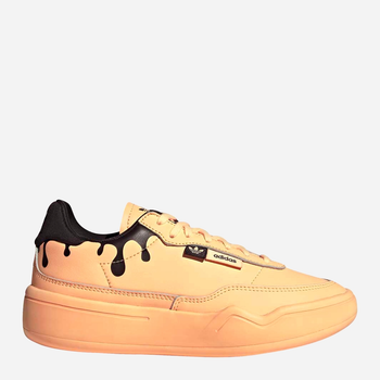 Sneakersy damskie skórzane adidas Her Court W GY3581 38.5 (5.5UK) Pomarańczowe (4065419449914)