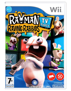 Игра Nintendo Wii Rayman Raving Rabbids: TV Party Europe Английская Версия Б/У