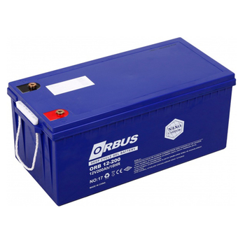 Акумулятор гелевий Orbus CG12200 12V 200 Ah DEEP CYCLE GEL BATTERY