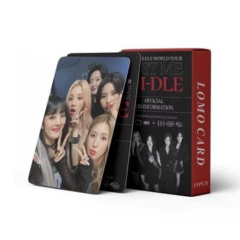 Картки кейпоп Джі Айдл (G) I-DLE ломо 55 шт. 820752
