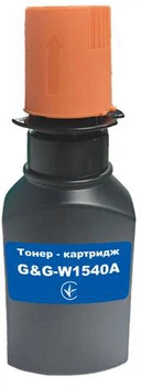 Тонер G&G для HP 154A LJ Tank 1502/1602/2603 2500 страниц Black (G&G-W1540A)