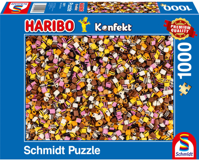 Puzzle Schmidt Haribo Confection 69.3 x 49.3 cm 1000 elementów (4001504599713)