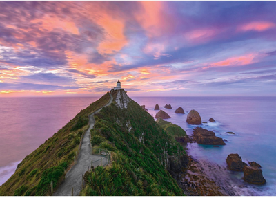 Пазл Schmidt Nugget Point Lighthouse New Zealand 117.6 x 83.6 см 3000 деталей (4001504593483)