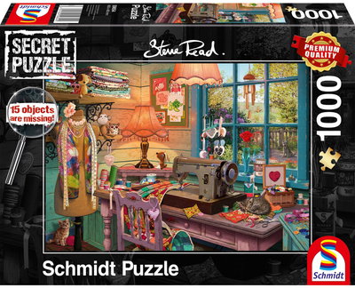 Puzzle Schmidt Steve Read In the Seewing Room 69.3 x 49.3 cm 1000 elementów (4001504596545)