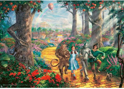 Пазл Schmidt Thomas Kinkade Studios The Wizard of Oz Follow the Yellow Brick Road 69.3 x 49.3 см 1000 деталей (4001504584269)