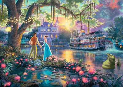 Пазл Schmidt Thomas Kinkade Studios Disney Dreams CollectiOn The Princess And The Frog 69.3 x 49.3 см 1000 деталей (4001504575274)