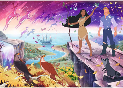 Puzzle Ravensburger Disney Pocahontas 70 x 50 cm 1000 elementów (4005556172900)