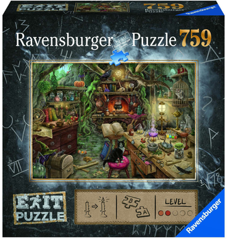 Puzzle Ravensburger Exit In Witch's Kitchen 70 x 50 cm 759 elementów (4005556199525)