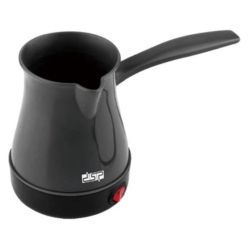 Турка DSP KA-3027 электрическая для приготовления кофе, 500W, 300ml черная (ARG-9905)