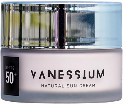 Сонцезахисний крем Vanessium Natural SPF 50+ 50 мл (8437024160168)