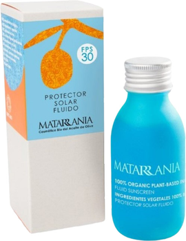 Сонцезахисний флюїд Matarrania 100% Bio SPF 30 30 мл (0644216011674)