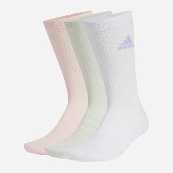Набор детских носков хлопковых 3 пары Adidas C Spw Crw IZ0161 S 19-21 р Разноцветный (4067896868790)