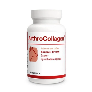 Витаминно-минеральная добавка Dolfos ArthroCollagen для опорно-двигательной системы собак, 90 таблеток