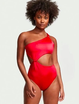 Купальник суцільний жіночий Victoria's Secret S Кораловий вузлик