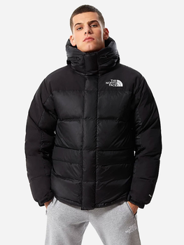 Пуховик зимовий короткий чоловічий The North Face Himalayan NF0A4QYXJK3 L Чорний (679894693737)