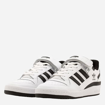 Tenisówki męskie skórzane adidas Forum Low FY7757 43.5 (9UK) Czarny/Biały (4064037258052)