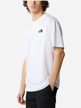T-shirt bawełniany męski The North Face Essential Oversize NF0A87NRFN4 M Biały (196575425154)