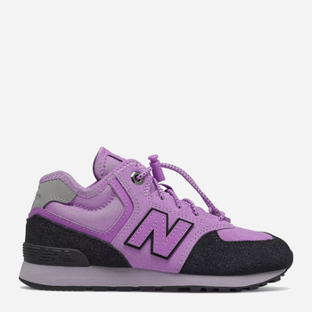 Buty sportowe dziecięce dla dziewczynki New Balance PV574HXG 30 (12US) Fioletowe (195481342388)