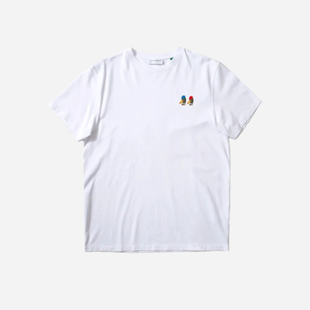 T-shirt bawełniany męski Edmmond Studios Special Duck 124-30-21000 S Biały (8435629087347)