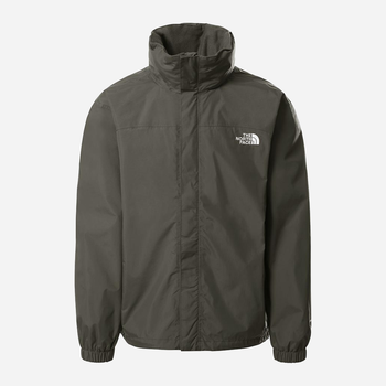 Вітровка чоловіча The North Face Resolve Jacket M Темно-зелена (32546207469)