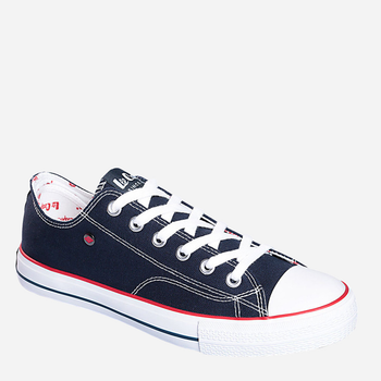 Чоловічі кеди низькі Lee Cooper LCW-22-31-0876 43 Темно-сині (5904292106134)