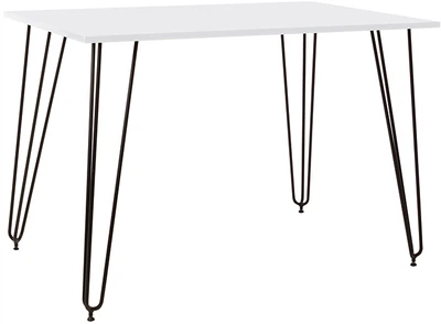 Обеденный стол Nowy Styl ALLER ordf BLACK (18)-1100*700*750 Белый