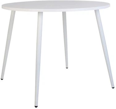 Обідній стіл Nowy Styl MODERN ordf LITE WHITE (18) D900 х 750 мм 4L Білий