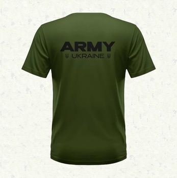 Футболка Хакі ARMY UKRAINE 100% Бавовна р.60-5XL