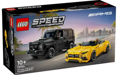 Конструктор LEGO Speed Champions Mercedes-AMG G 63 и Mercedes-AMG SL 63, 808 деталей (76924)