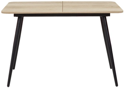 Обідній стіл Nowy Styl CASEY ordf BLACK (18) 1200/1600х800 БУК АРТИЗАН