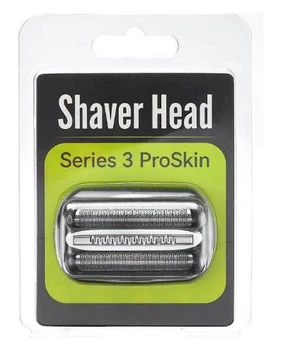 Блістер Сітка та ріжучий блок (картридж) Universal для бритви Braun 21B 320S 3010S 3000S Чорно-Зелений